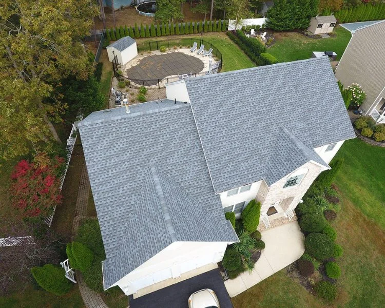 GAF asphalt shingle roof installed in Monmouth NJ